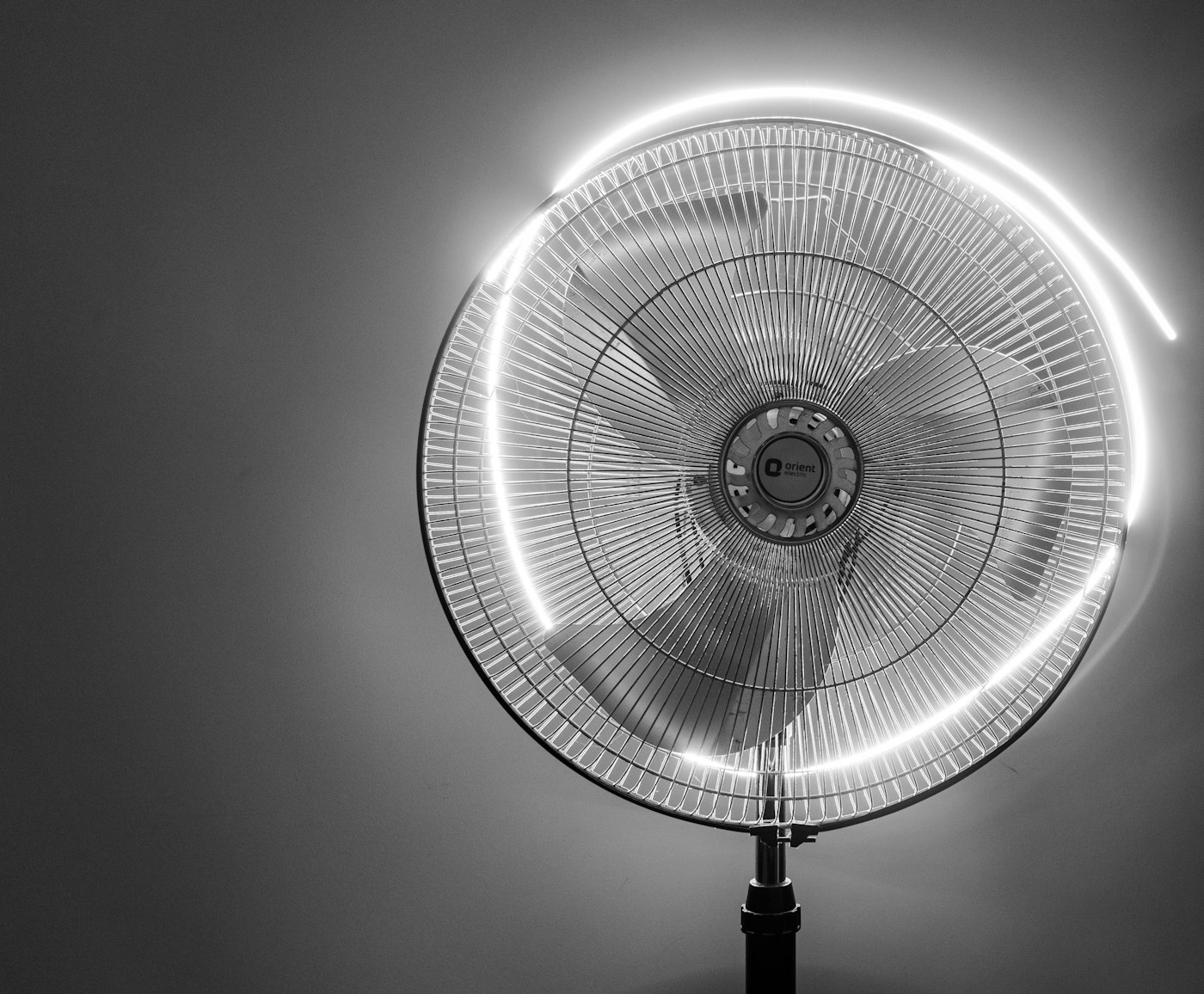 Flashy fan.